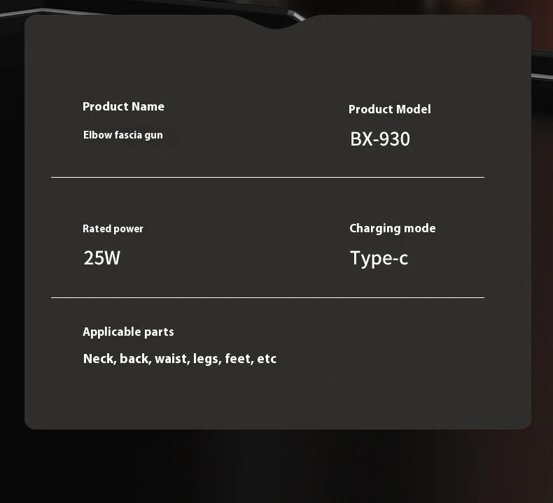 Smart Fascia  Neck Shoulder Cervical Foot Body Relaxation Back High Frequency Massage   Massage Percussion Hammer fitness