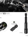 6-19mm Impact-Socket Magnetic Nut Screwdriver Deep Socket Adapter 1/4 Hex Wrench Heads Electric Drill Bit Repairing Hand Tools