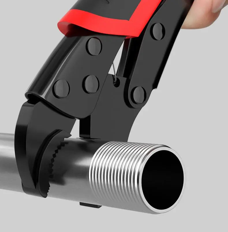 Multifunctional Pliers Adjustable Plate Hand Clamp Locking Pliers Universal Manual Pressure Industrial-grade Round Nose Pliers