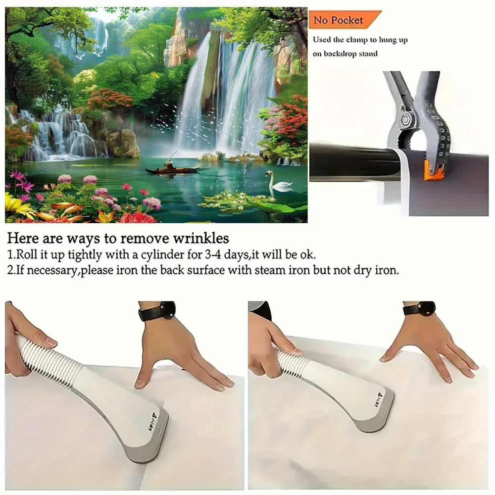 Fantasy Forest Magic Tapestry Mysterious All-Seeing Eye Children's Room Theme Playroom Decor