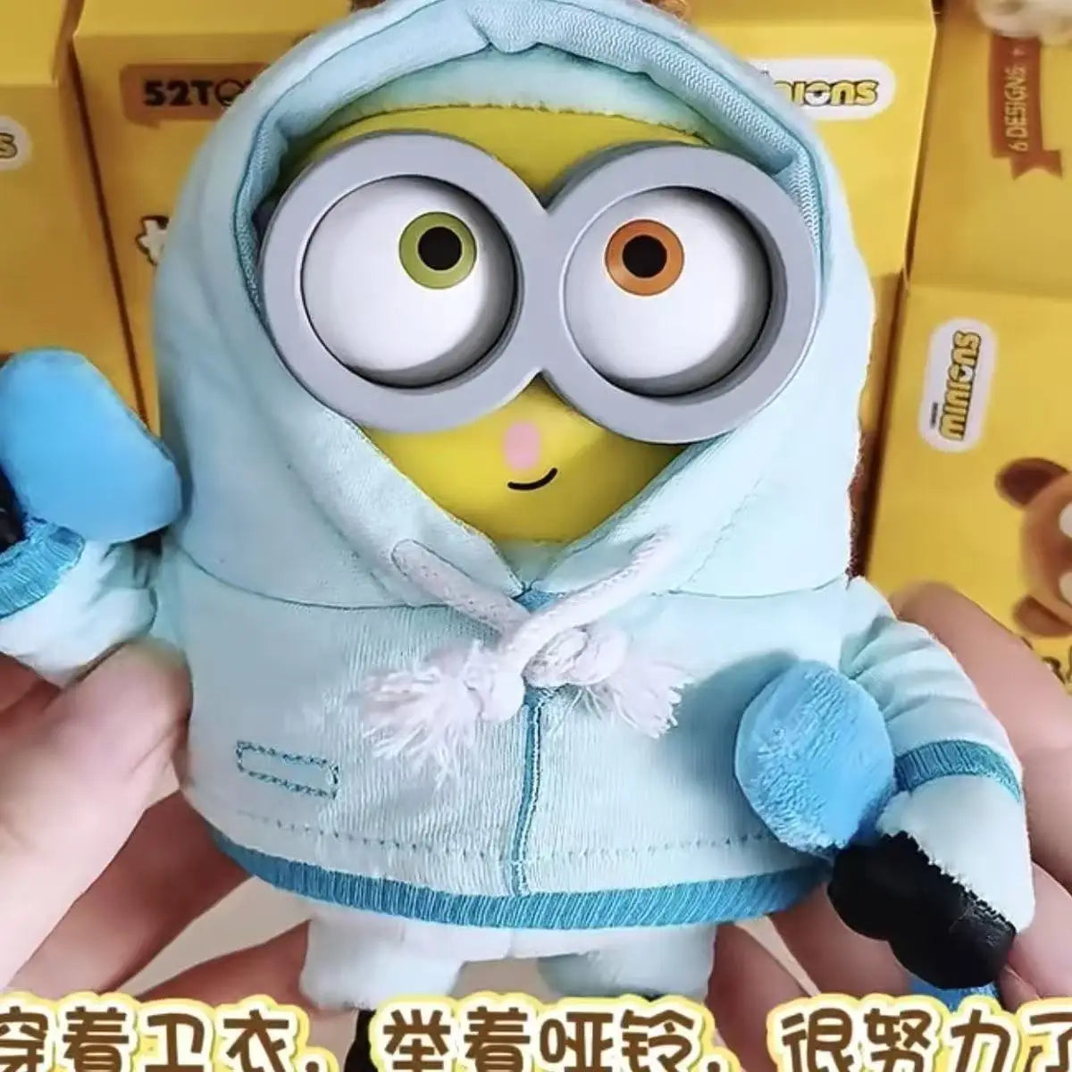 Cute Cartoon Character Vinyl Plush Keychain Bag Charm
