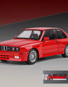 1:24 M3 E30 IM Alloy Miniature Car Diecast Metal Model Collection Hobbies Birthday Present With Friend Decoration Classic Car GT