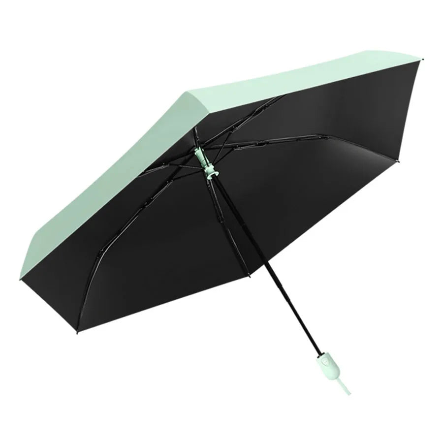 Ultra lightweight and portable automatic umbrella for women, suitable for both weather and sun protection