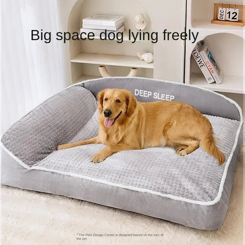 Corduroy Winter Pet Bed Sofa Blanket for Dogs and Cats