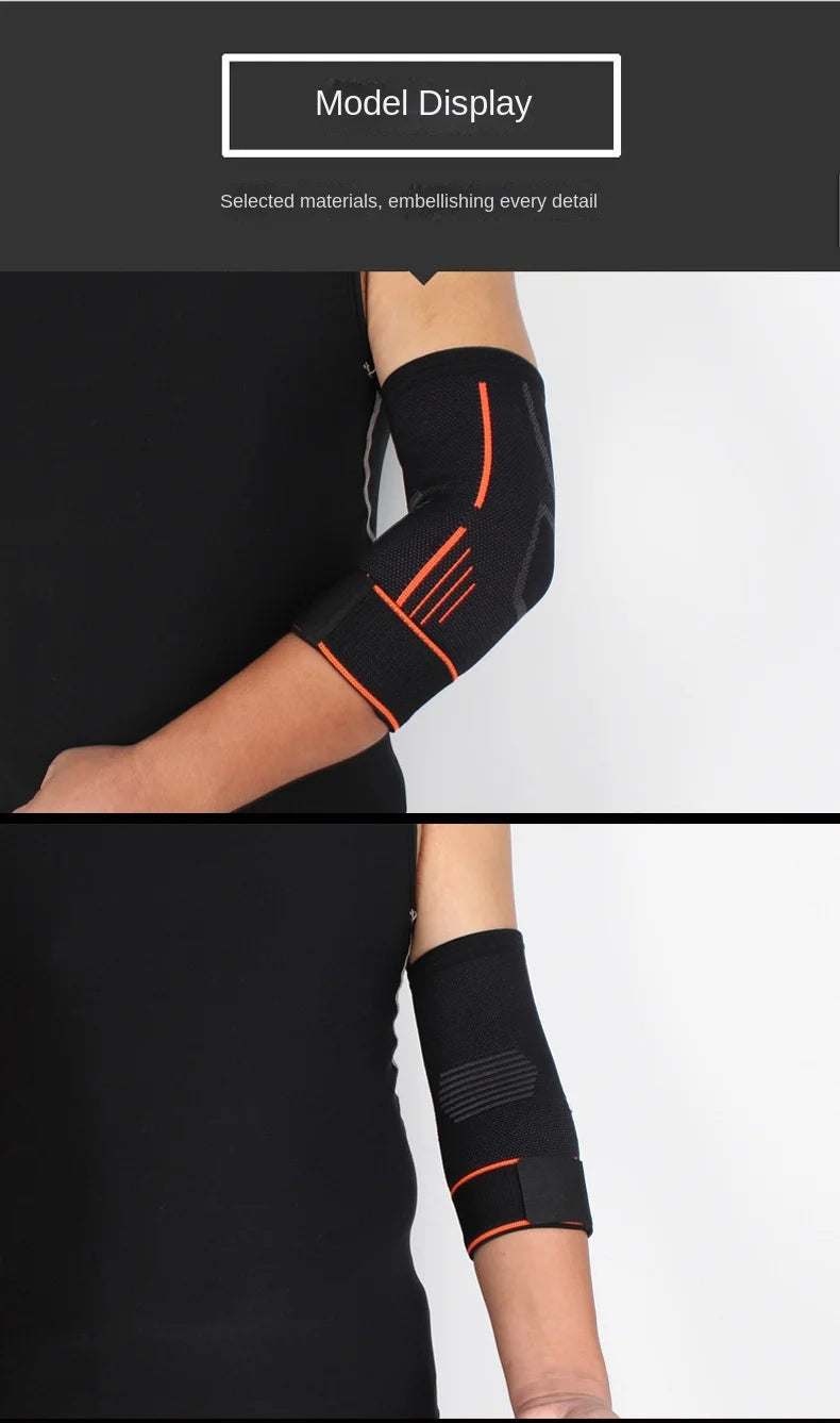 1Pcs Fitness Bandage Elbow Pads Brace Compression Support Sleeve for Tendonitis Tennis Elbow Reduce Joint Pain Support Protector