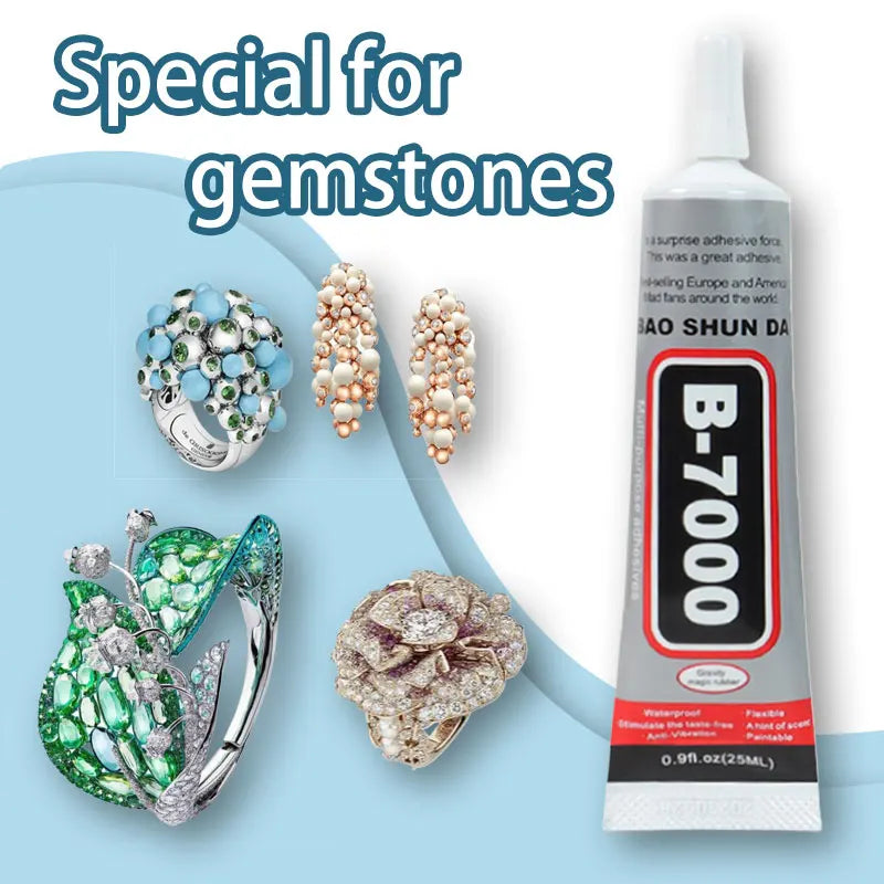 B7000 transparent glue,with precision nib,rhinestone glue,rhinestone crafts jewelry glue,jewelry glue,jewelry process makeup