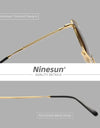 Genuine Ninesun Classic Men Sunglasses 2024 New Polarized UV400 Mirror Male Sun Glasses Women For Men Driving Fishing Unisex