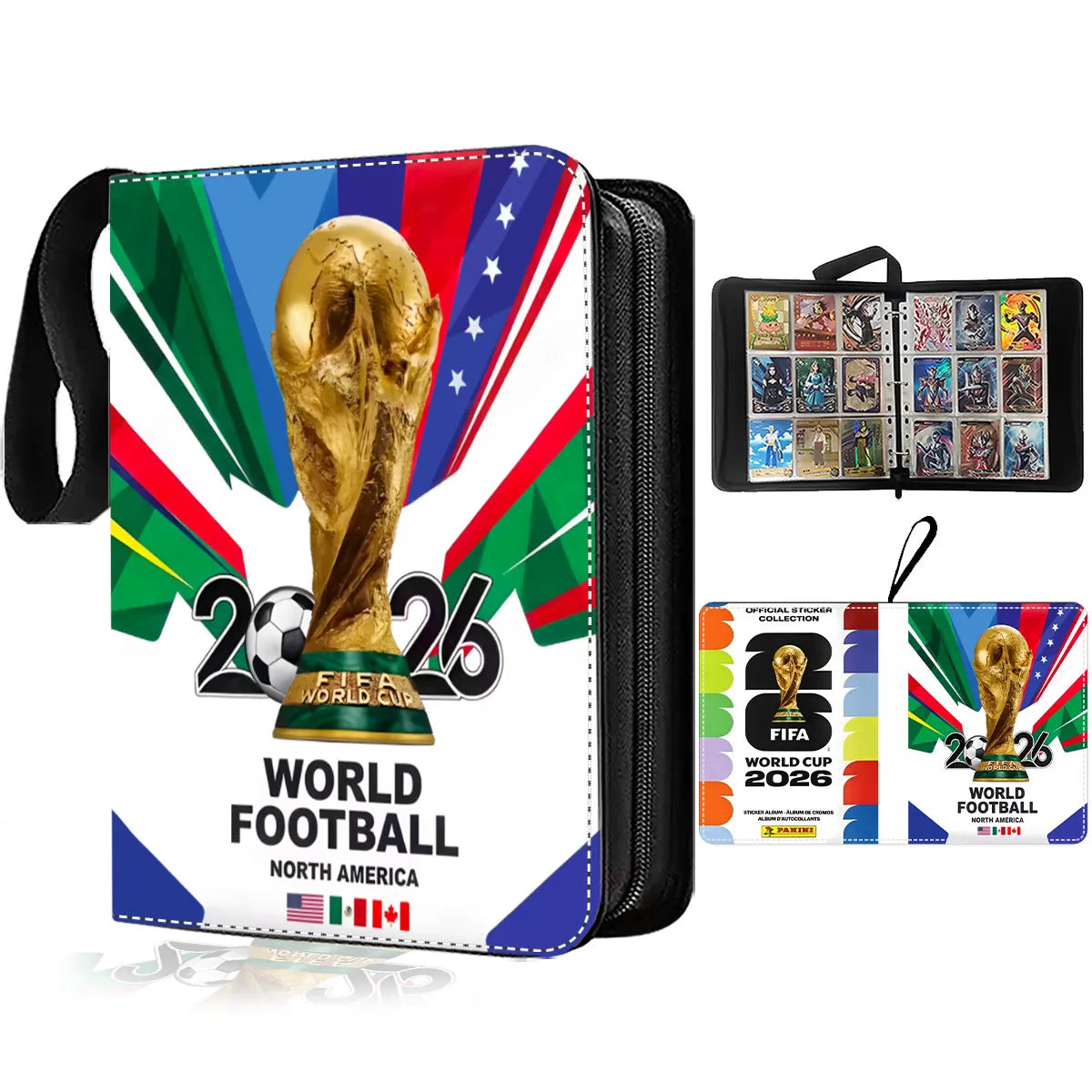 2026 Soccer Trading Card Album Football Card Collection Binder