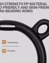 Gymnastic Rings Pull up Handle Rings with Adjustable Straps Chlidren Adult Home Fitness Equipment Workouts Strength Training