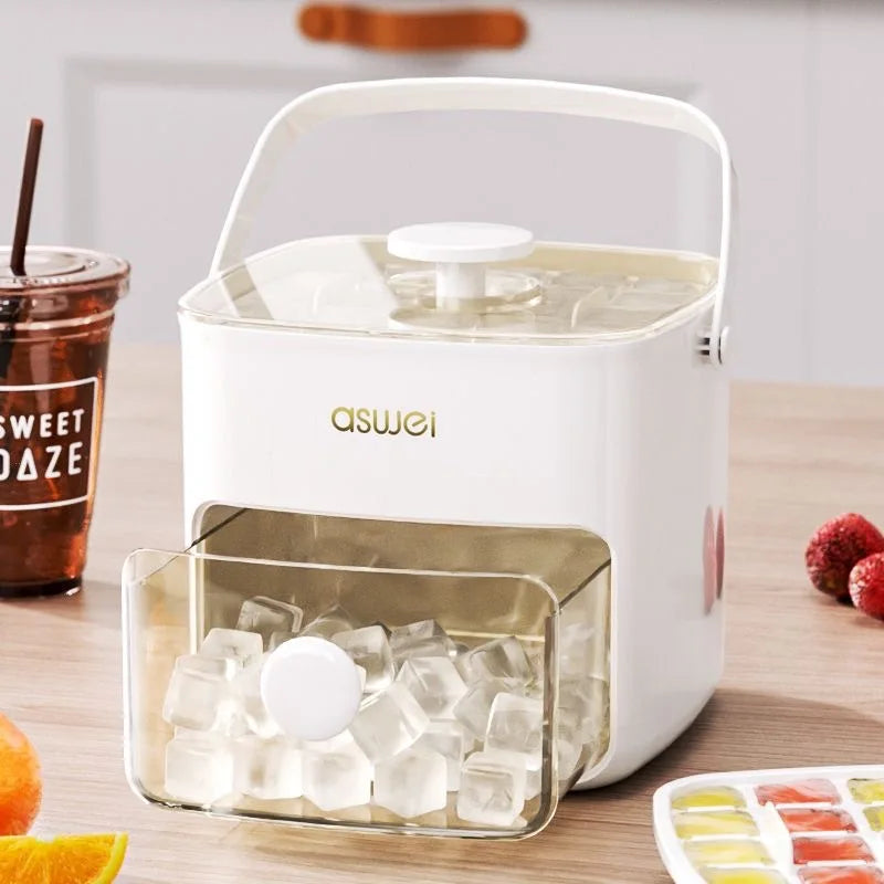 Food Grade Ice Cube Mold Large Capacity Ice Box Fast Ice Pushing Ice Maker For Whiskey Beer Ice Cream Popsicle Fruit Juice