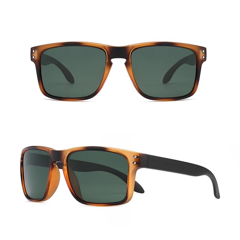 Retro Wrap Photochromic Polarized UV400 Sunglasses for Men Women Casual Fashion Eyewear