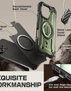 For iPhone 16 Pro Max Case 6.9" 2024 UB Mag XT Heavy Duty Rugged Strong Magnetic Phone Case with Camera Cover Kickstand