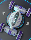 RC Stunt Car With Music Lights Double Remote Control 360° Degree Rotation Off Road Kids Rc Drift Car Toy