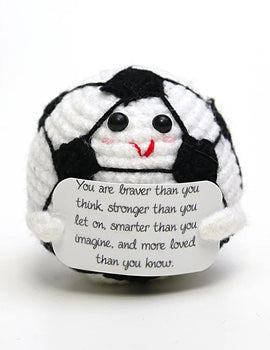 3 Pcs Funny Emotional support Fish Desktop Ornament Home Room Decoration Handmade Knitted Positive Energy Turtle Doll With Card Gifts