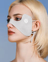 Summer Ice Silk Sunscreen Face Mask Sunscreen Eye Patches Sun Protection for Outdoor Golf Anti UV Eye Protection Shield