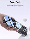 Magnetic Case For iPhone 16 Pro Max Case Transparent Cover For iPhone 16 Wireless Charger Thin Magnet Cover Anti Yellow