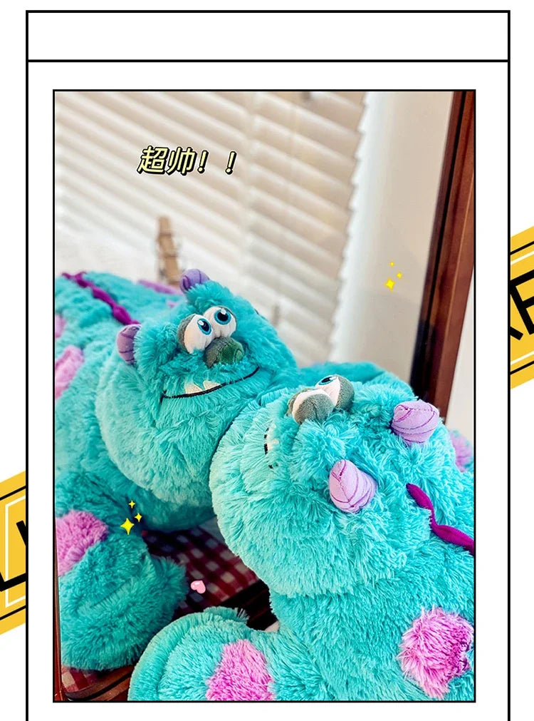 140cm Disney Large James P. Sullivan Stuffed Toys Monsters Plush Dolls  Anime Soft Pillow Room Deco Kawaii Pillow Hugs Kid Gifts