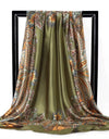 Scarves For Women Print Silk Satin Head Scarf Female Luxury Brand Square Shawl Large Hijab Scarfs
