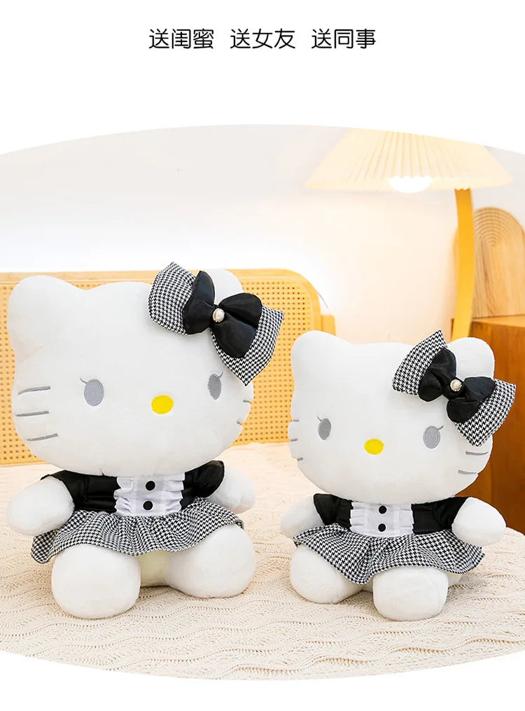 Black Cat Character Plush Stuffed Doll Pillow Toy