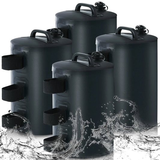 4pcs Tent Weight Water Bag Strong Water Sand Weight Bags Canopy Legs Weights Sandbags For Outdoor Camping Equipment