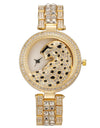 Leopard Head Women's Watches Diamonds Quartz Fashion Personality Ladies Jewelry Temperament Bracelet Watch