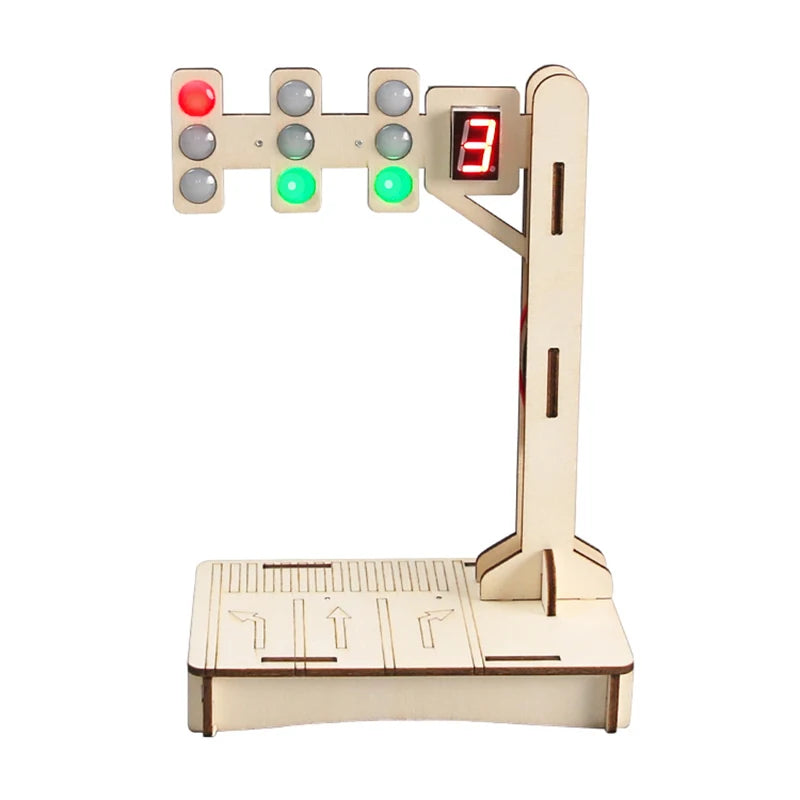 DIY Science Toys Wooden Puzzle Assembled Model Aviation Satellite Fan Solar Energy Science Discovery STEAM Education