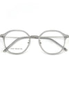 Ultra-light Fashion Flexible TR90 Eyewear Men Retro Round Decorative Optical Prescription Eyeglasses Frame