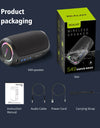 Portable Bluetooth Speaker 20W IPX7 Waterproof Powerful Sound Box Bass Boost Dual Pairing TF, TWS, USB