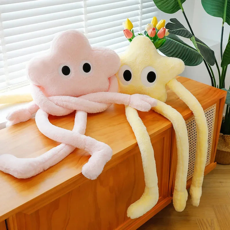 150cm Cushion Star Pink Coal Ball Plush Doll Sofa, Bedroom, Pillow, Funny Cushion Pillow Sofa Pillow Home Decoration Cute Pillow