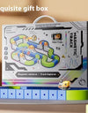 Versatile megnetic Attraction megnetic Block Track Electric Small Train megnetic Car Car Railtrack Set Toy  Gifts