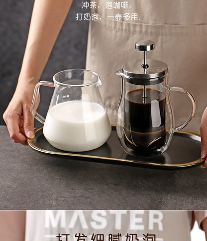 Bodum Design Double Wall Glass Coffee Pot Filter French Presses Kettle Heat-resisting Tea Bottle Follicular Household Flask