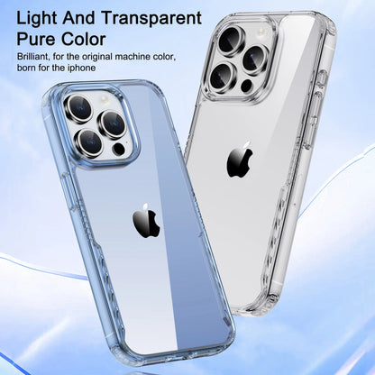 for iPhone 15 Case 15 Pro 15 Plus Case Fitted Armor TPU PC Transparent Airbags Shockproof Cover for iPhone 15 Pro Max Case