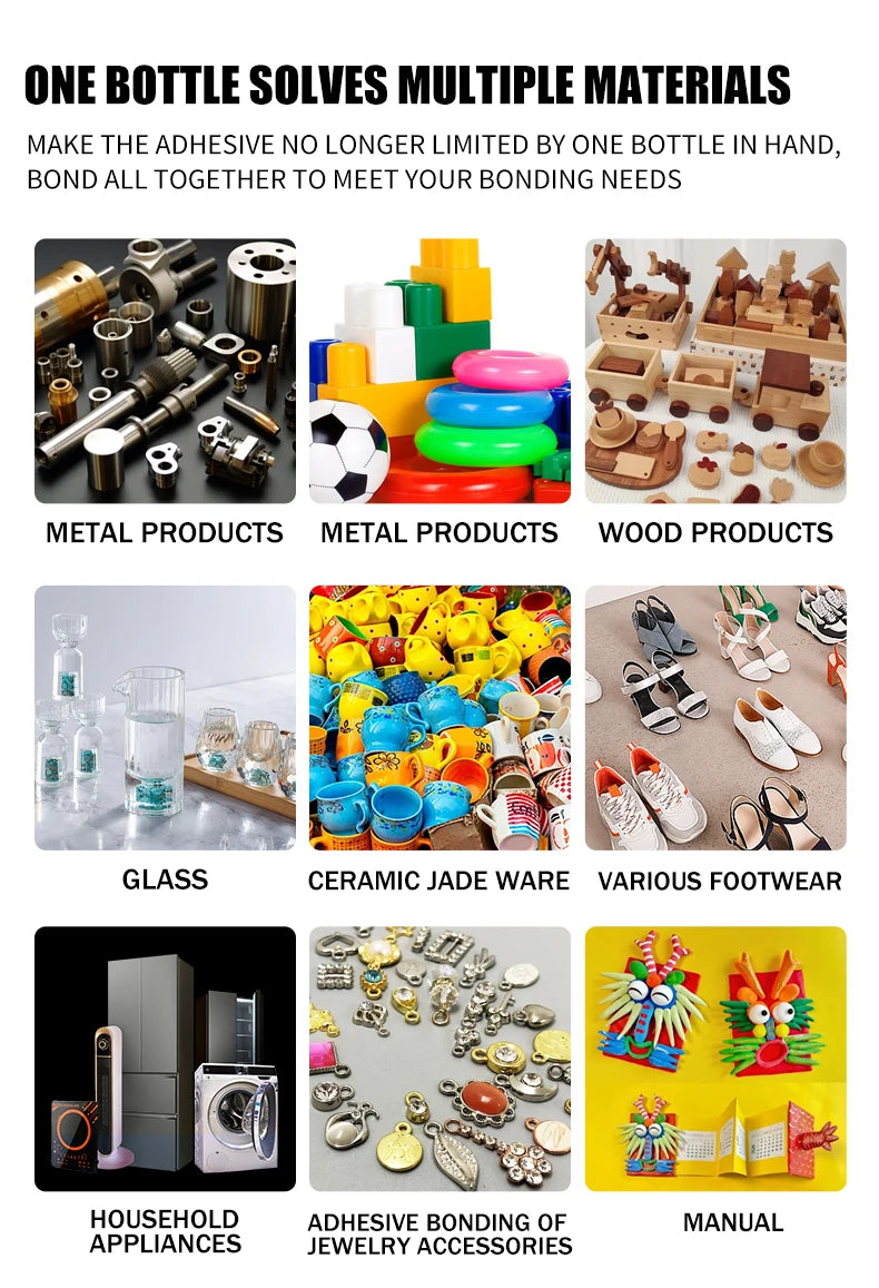 1-5pcs 502 Super Glue, Instant Glue, Quick Drying Cyanoacrylate Glue, Leather, Rubber, Wood, Metal, Glass, Strong Bonding, Liquid Glue Tool, 20ml, Long Lasting Sticky, No Turning White