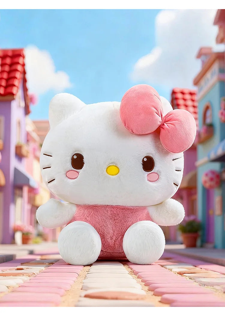 Cute Cat Character Plush Stuffed Doll Toy