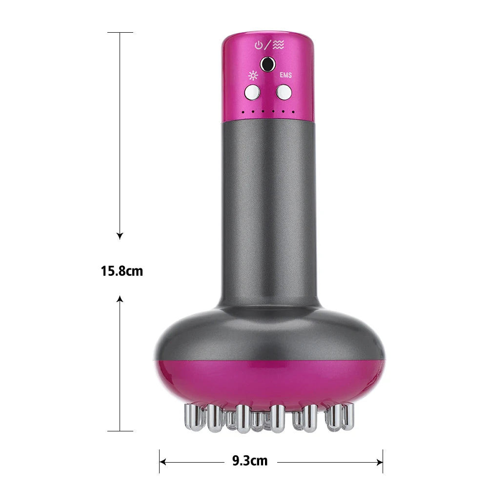 Intelligent Electric Meridian Brush Home Portable Massager Meridian Dredging Vibrating Electric Scraping Apparatus