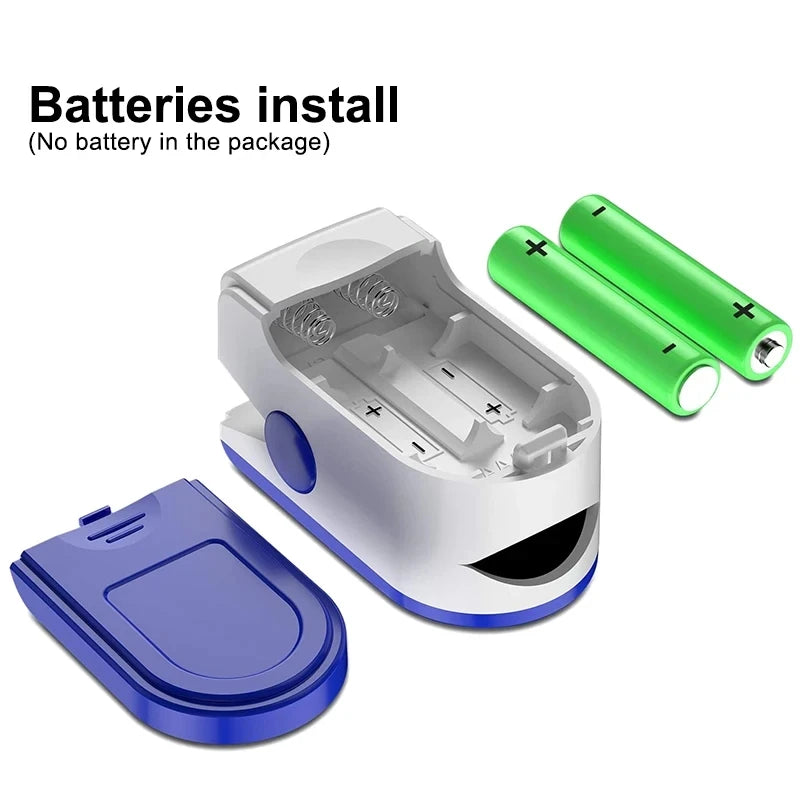 Pulse Oximeter Finger Clip Thermometer Electronic Soft Head Oral Armpit Temperature Measurement Household Adults