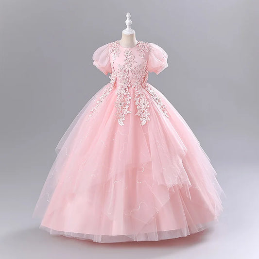 Fluffy Tulle Princess Ball Gown Dress