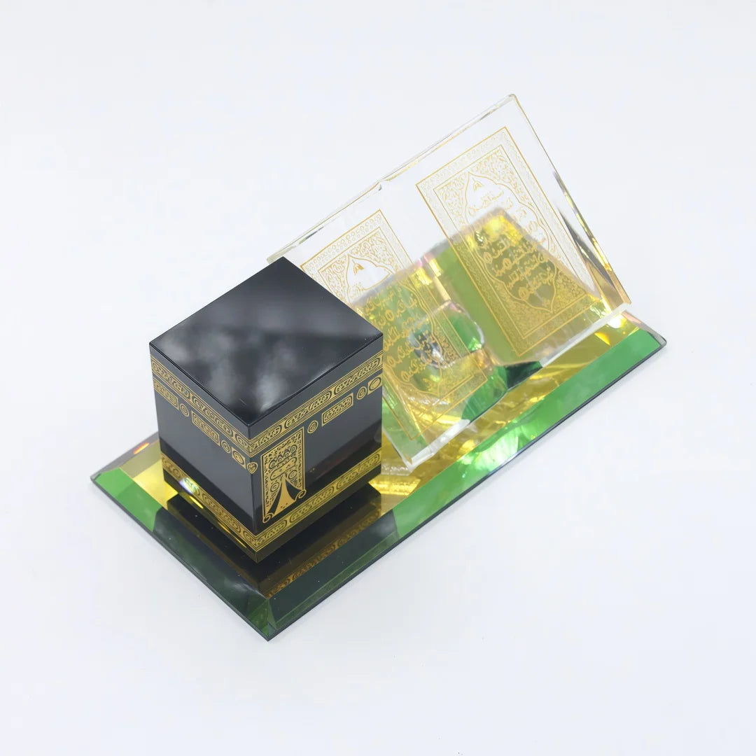 Muslim Ramadan Decorations for Home Muslim kaaba Model Islamic Architecture handicrafts Home Desktop Decor
