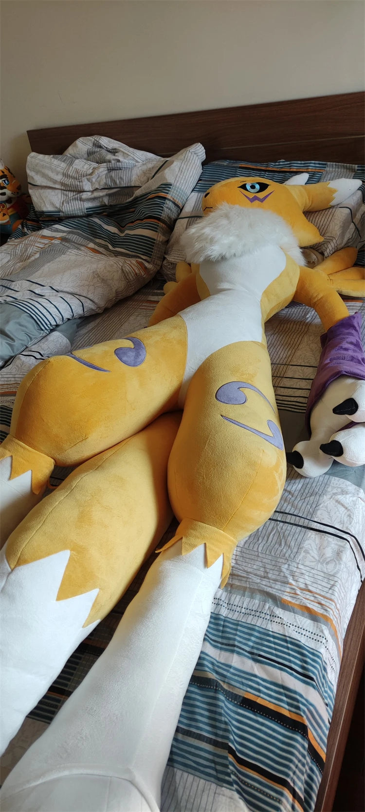 Giant Fantasy Fox Beast Plush Doll Soft Anime Cushion