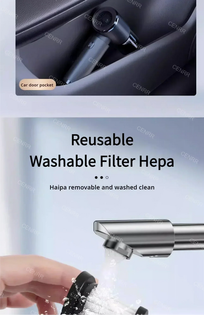 210000PA Powerful Car Vacuum Cleaner Wireless High Suction Cleaner Cordless Vacuum Cleaner Strong Suction Cleaning Machine