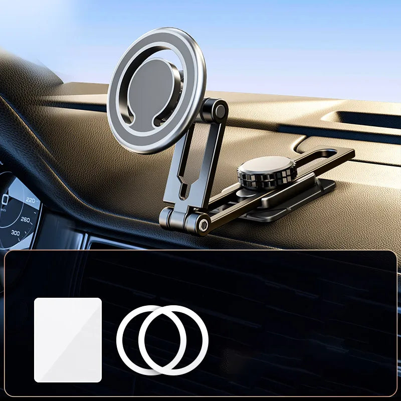 720  Car Phone Holder Stand Levitation Screen Alloy Dashboard Car Mount Smartphone Mobile Support In Car Bracket
