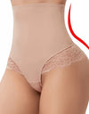 Thong Control Panties For Women High Waist Butt Lifter Shapewear Lace Tummy Slimming Lingeries Body Shaper Fajas