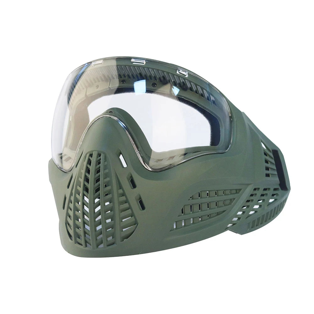 Tactical Phantom Mask with Anti-Fog Goggles Outdoor Airsoft Full Face Mask War Games Hunting Paintball Protective Mask