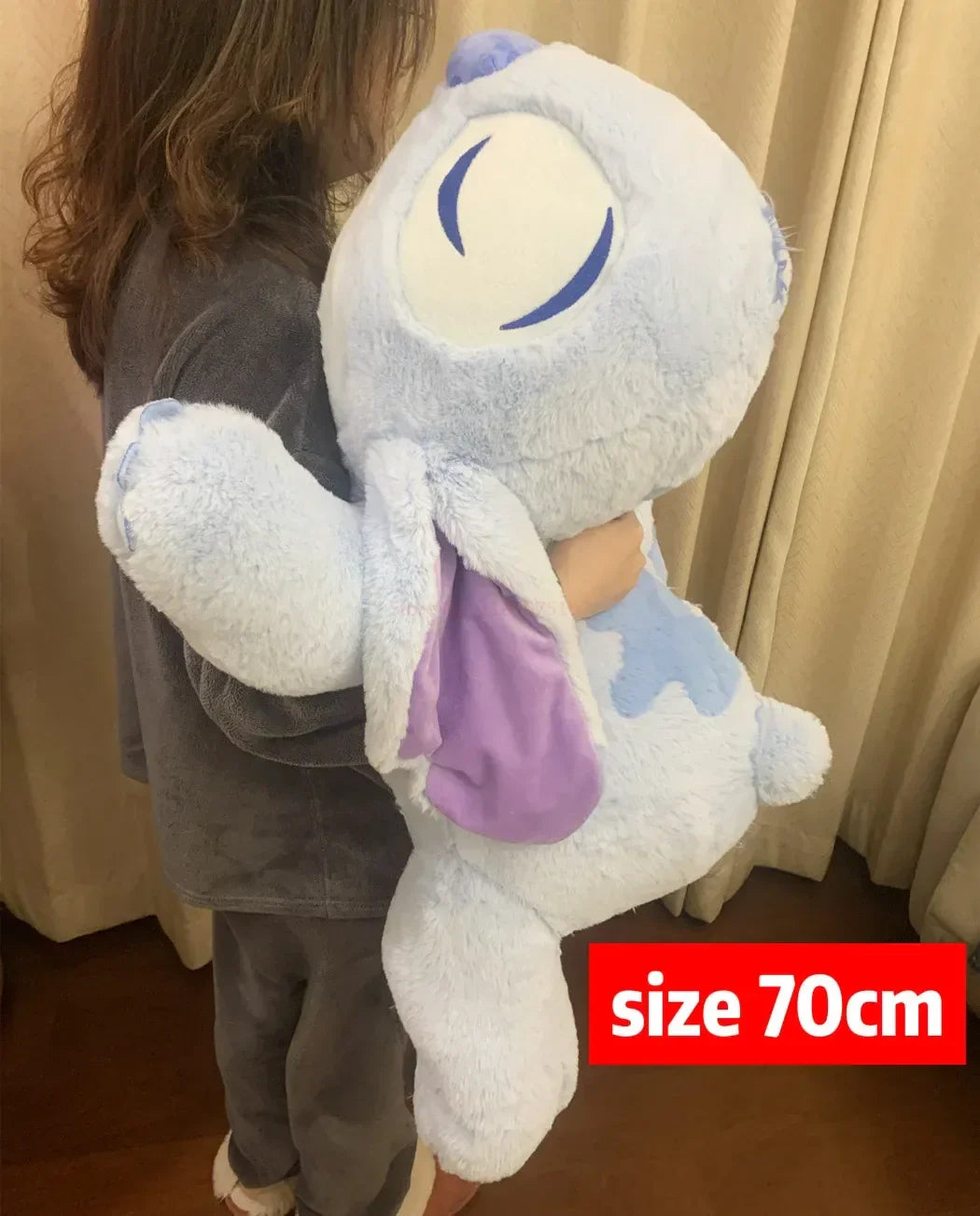 Disney Kawaii Lilo Stitch Stuffed Plush Toys Doll Sofa Cushion Pillow Cartoon Anime Figure Peluches  Girl Birthday Gift