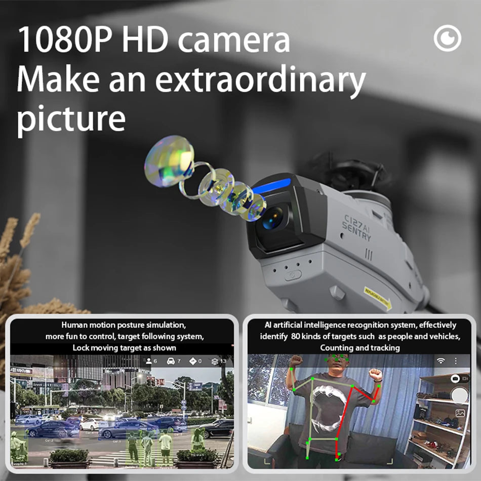 RC ERA C127AI C127 C128 2.4G 6-Axis Gyro Stabilized Flybarless Professional RC Helicopter 4ch Remote Control Aicraft for Adult