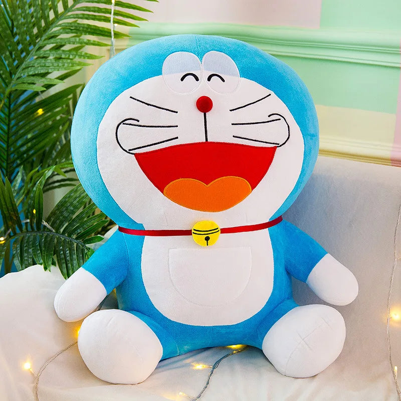 70cm Large Size cute Doraemon Plush Toy Stand By Me Cute Stuffed Plushie Doll Cartoon Cat Animal Sofa Bed Pillow Toy Gifts