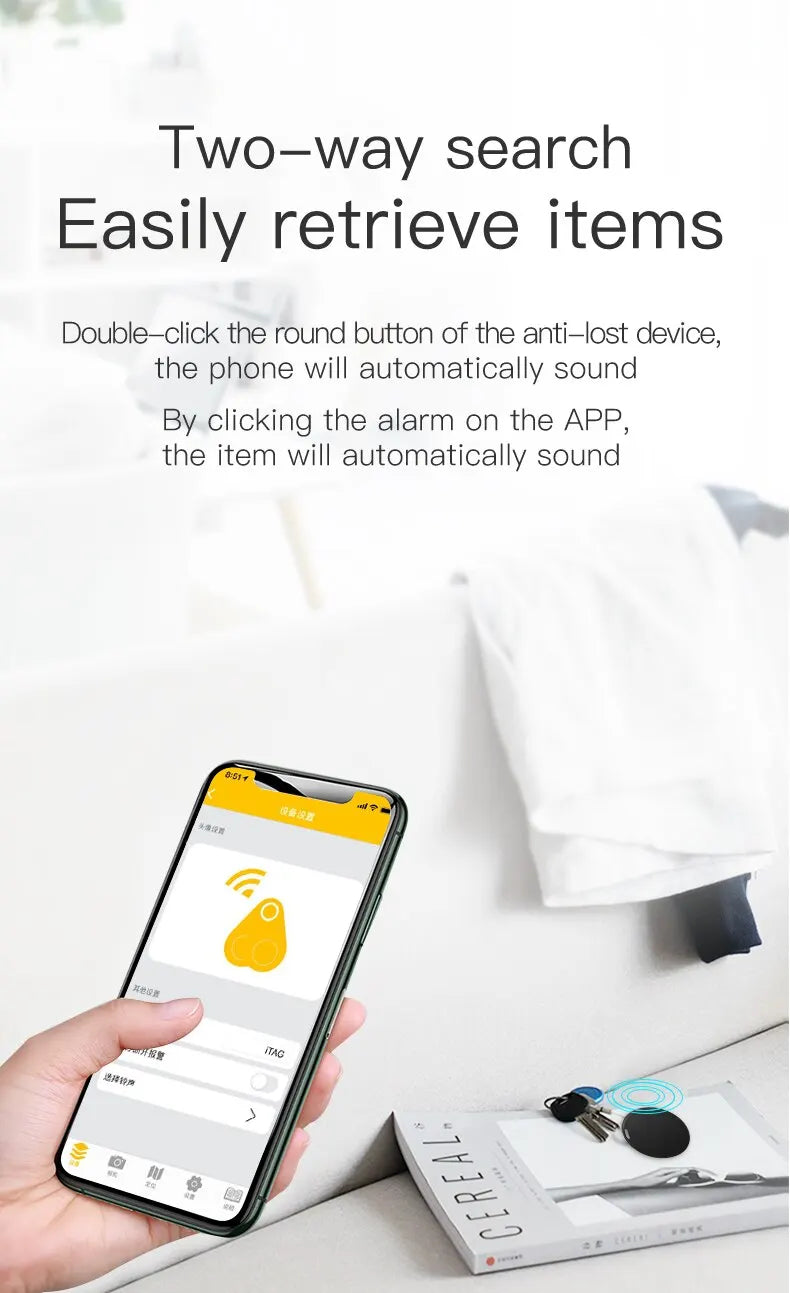 Global Position Systm Tracker Bluetooth 5.0 Mini Anti-Lost Device Pet  Bag Wallet Tracking IOS Android Smart Finder Locator Accessories