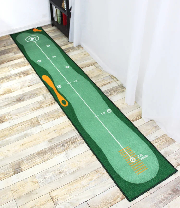 50X300CM Golf Putting Green Mat Indoor Equipment For Home Office Mini Training Practice Durable Hitting Garden Aid For Outdoor