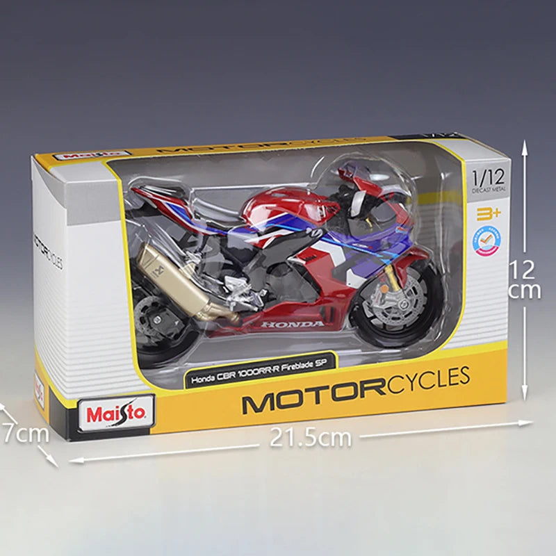 1 12 Scale Honda CBR1000RR R Fireblade SP Diecast Motorcycle Model