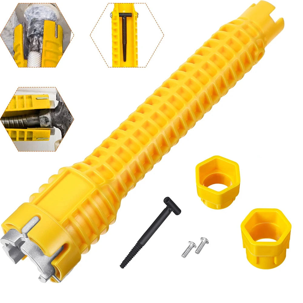 Sink Bathroom Wrench Plumbing Installation Tool Household Water Pipe Faucet Vegetable Basin Angle Valve Sink Maintenance